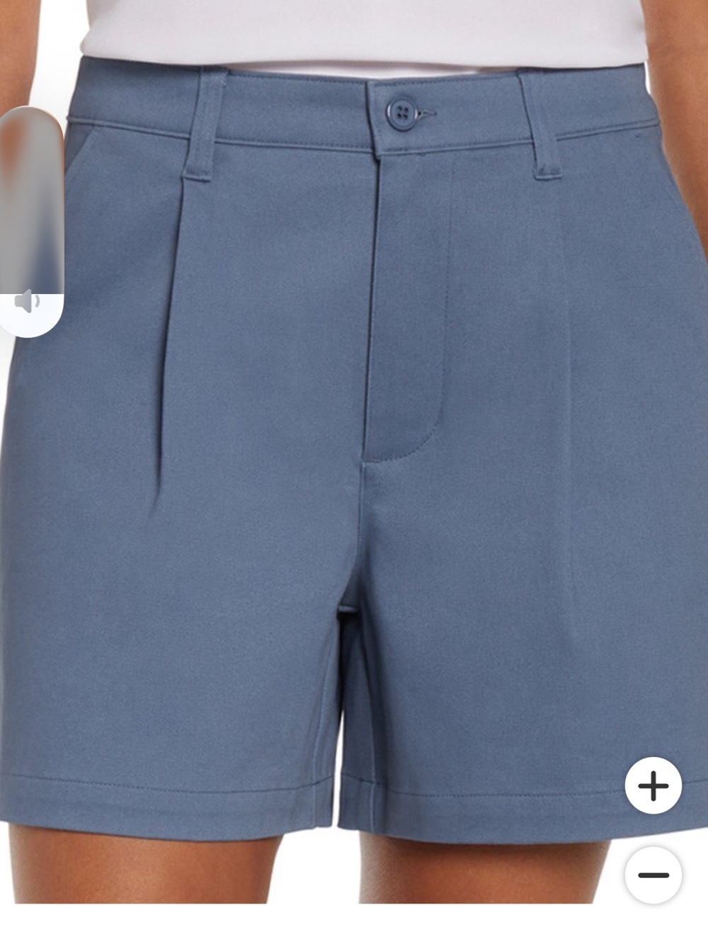 Banana Republic pleated shorts Sz 14 feature front pleats side & back pockets.